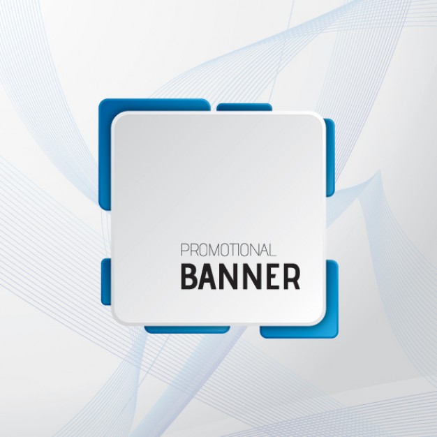 Business blue Advertising promotional banner pack about Marketing and Advertising Varied Merchandise